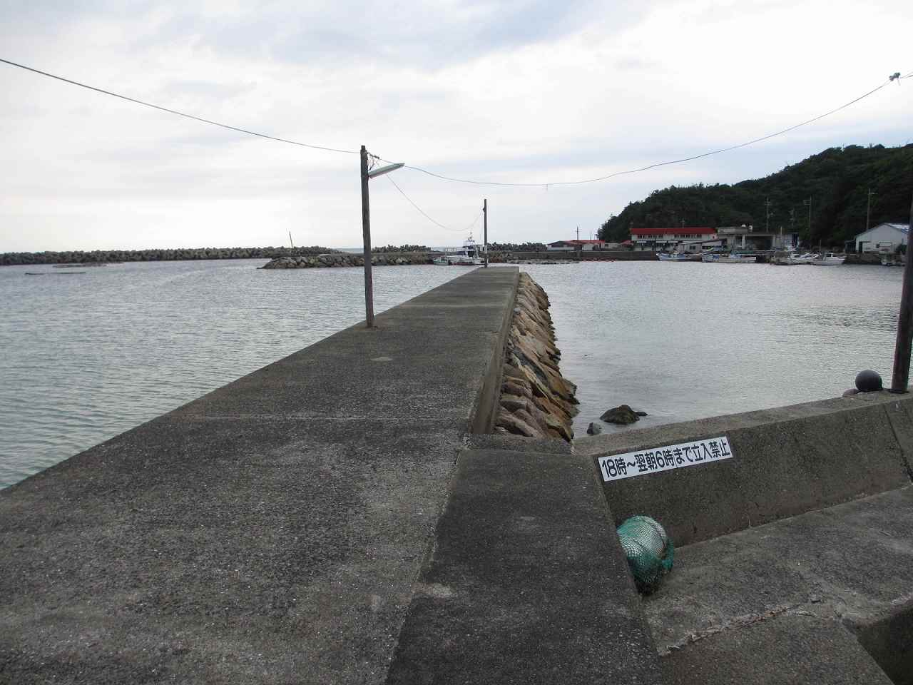山口釣り・西・涌田漁港